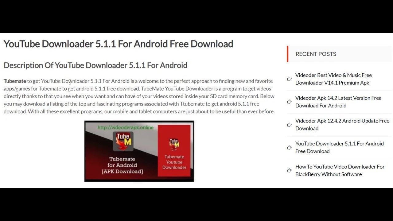 Youtube Downloader free download. software For Android